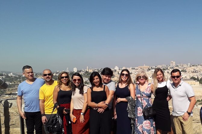 2024 Jerusalem & Bethlehem from Ashdod Port Small Groups - Mount of Olives: Jerusalem from above