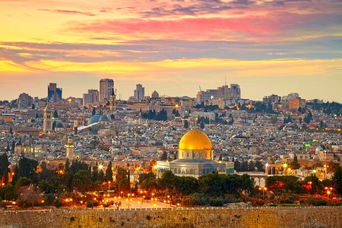 7-Night Israel Highlights and Bibleland Tour - Arrival in Tel Aviv, overnight in Jerusalem