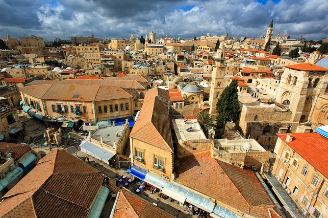 Ashdod Shore Excursion: Jerusalem and Bethlehem - for cruise ship guests only - Mount of Olives: the view that puts Jerusalem in place