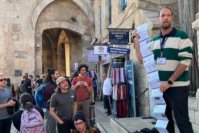 Best seller! Jerusalem old city four quarters tour - Optional stops can change the shape of your day