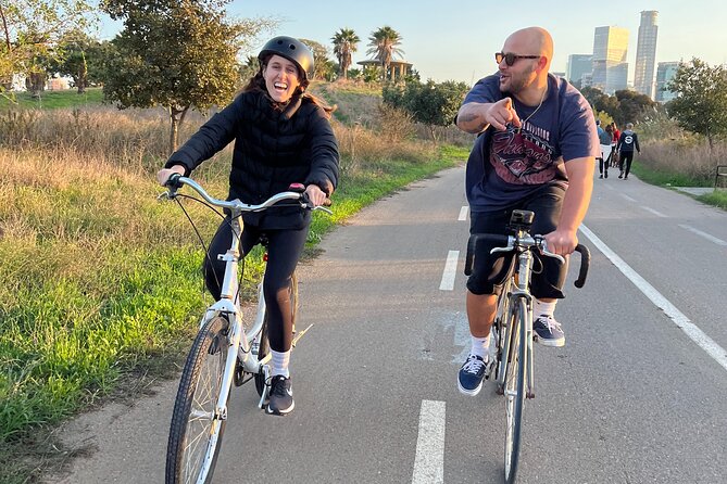 Bicycle Rentals - Riding toward Jaffa