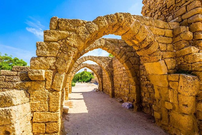 Caesarea, Haifa, Rosh Hanikra, and Acre Tour from Jerusalem - Caesarea: Roman ruins by the sea