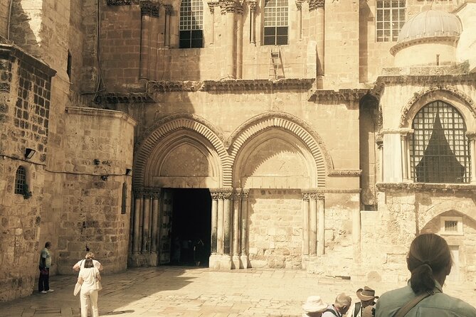Day Tour Cruises Ashdod Port Jerusalem & Dead Sea or Bethlehem - Church of the Holy Sepulchre and the final stations