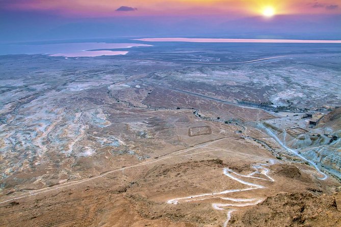 Dead Sea, Masada at Sunrise and Ein Gedi Tour from Jerusalem - What you see on Masada’s summit