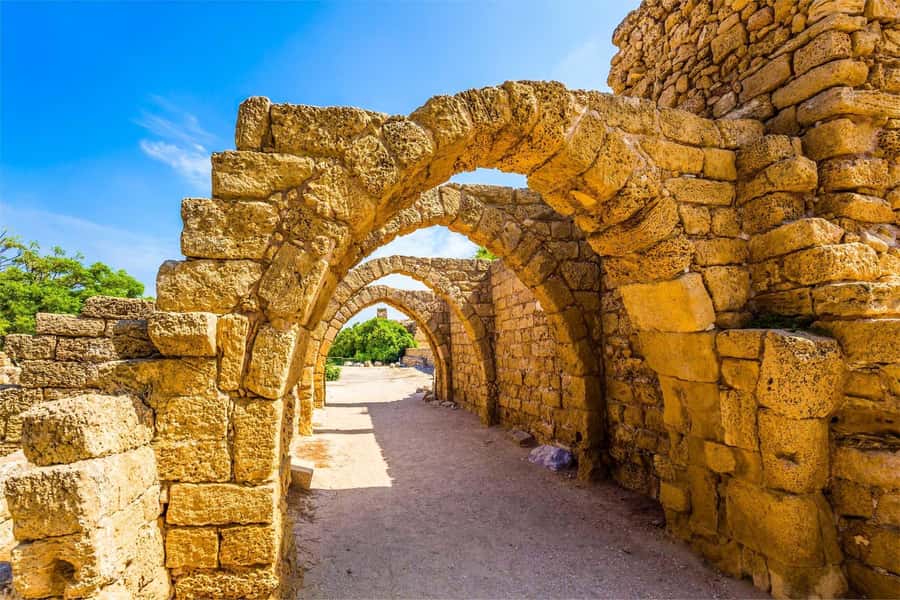 From Jerusalem: Caesarea, Haifa, Acre & Rosh Hanikra Tour - Rosh Hanikra, down to the sea caves by cable car