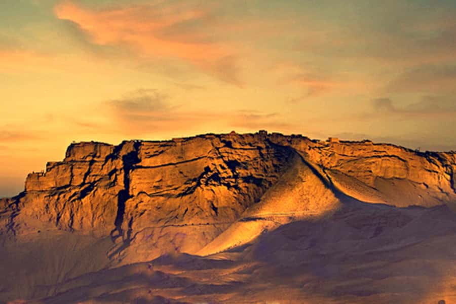 From Jerusalem: Masada&Dead Sea Tour INCLUDING ENTRANCE FEES - Masada by cable car and on foot