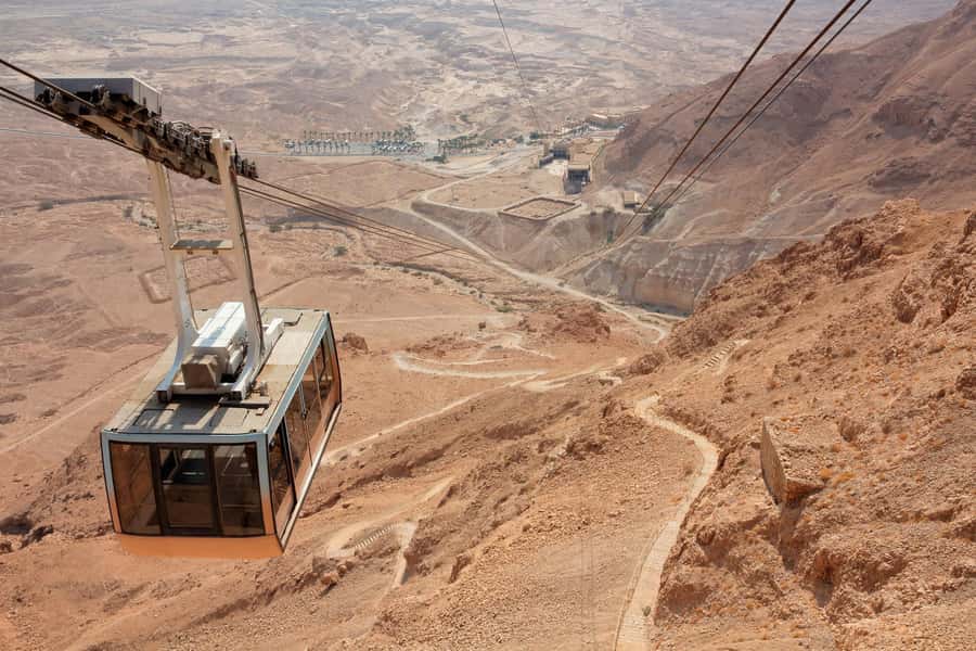 From Jerusalem: Masada Sunrise, Ein Gedi & Dead Sea Day Trip - Ein Gedi changes the mood completely