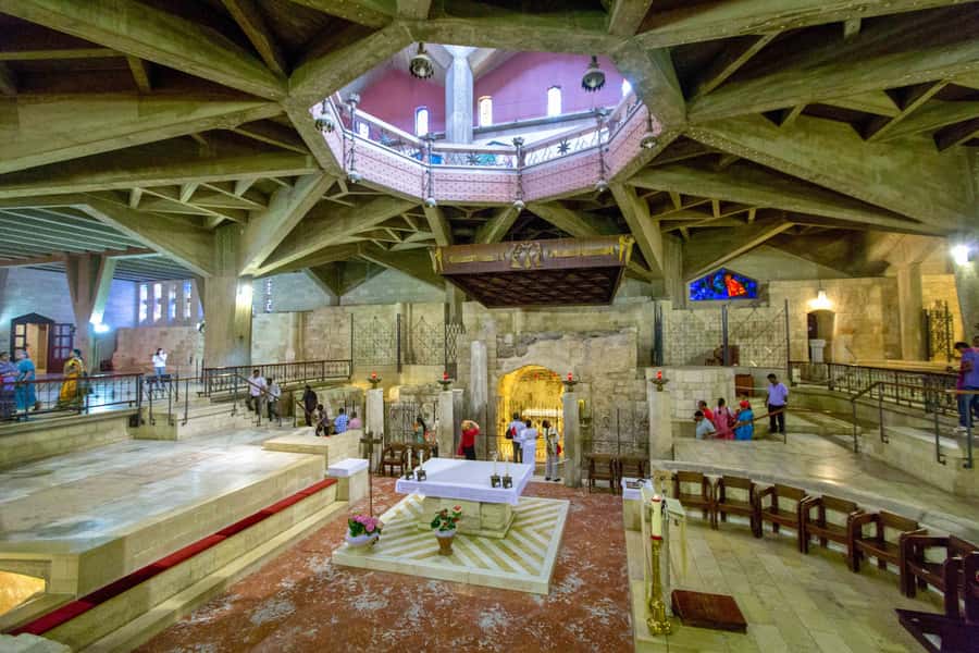 From Jerusalem: Nazareth and Sea of Galilee Tour - Nazareth and the Church of the Annunciation