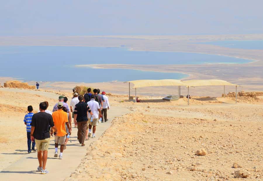 From Jlm : Masada Dead Sea Small Group Tour INCL. ENTRY FEES - From Jerusalem to the Judean Desert
