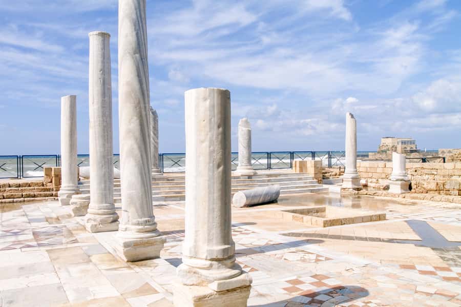 From Tel Aviv: Caesarea, Haifa and Akko Day Trip - Haifa and the Baha’i Gardens from the upper terraces