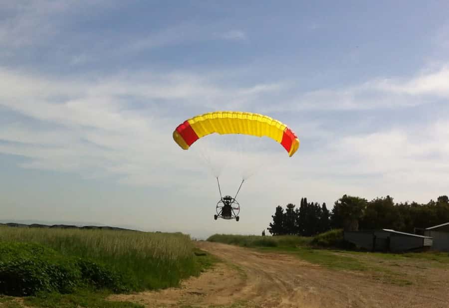 From Tel Aviv: Flying ATV - See Israel from Above - What a Buckeye flying ATV feels like