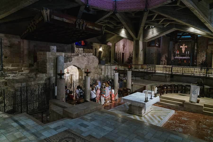 From Tel Aviv: Guided Day Trip to Nazareth & Sea of Galilee - Mount of Beatitudes and Tabgha