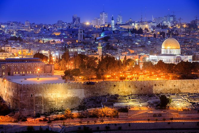 full day tour Jerusalem price per van up to 6 people - Starting above Jerusalem on the Mount of Olives