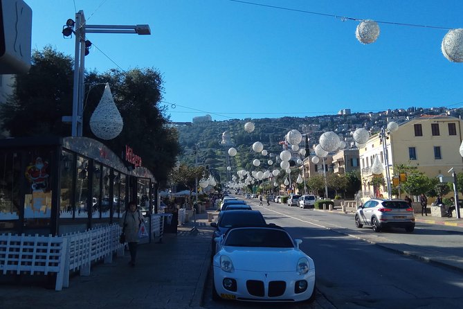 Haifa and Acre Private Tour - The German Colony adds a different side of Haifa