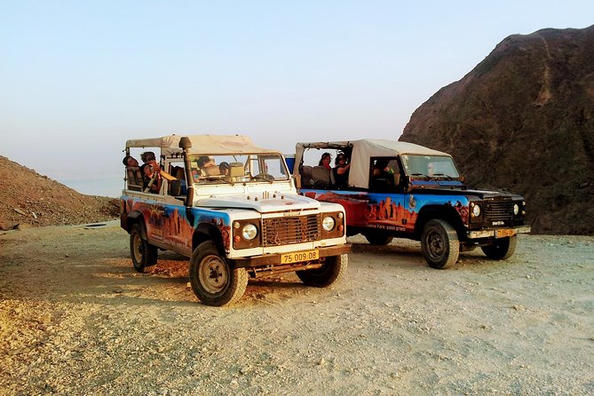 Jeep tour adventure Eilat mountains - Following the Solomon River valley