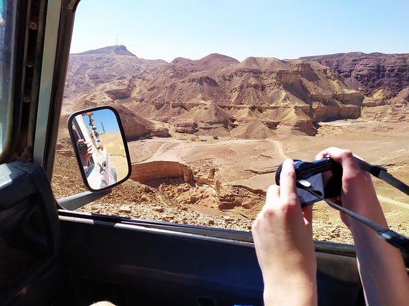 Jeep tour adventure Eilat mountains - Mount Yoash and the four-country view