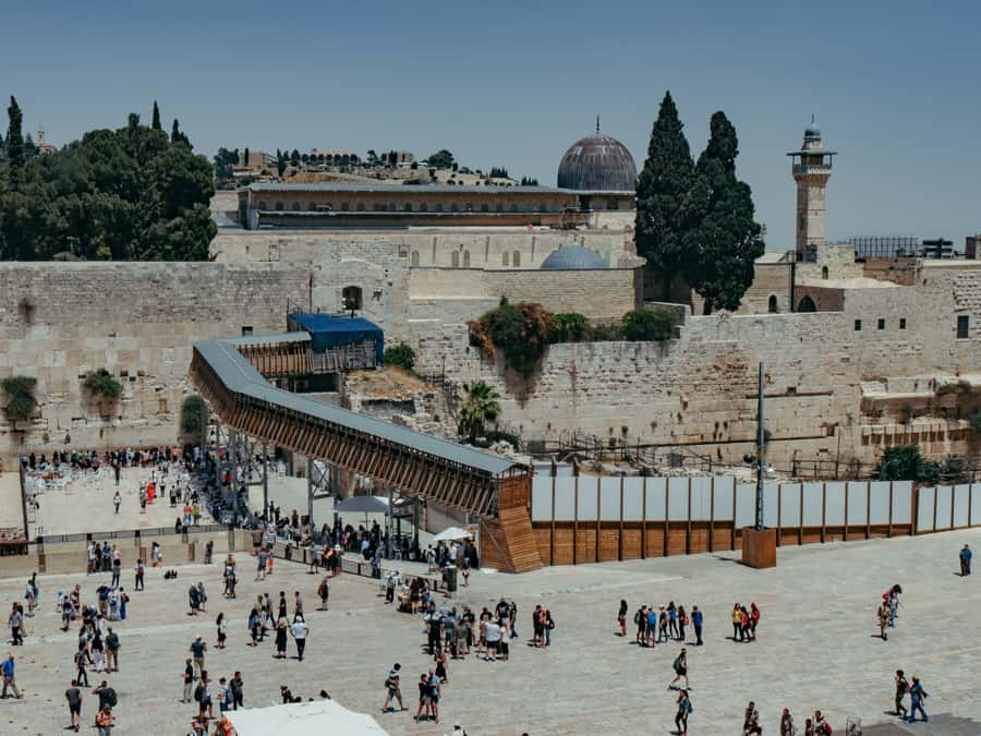 Jerusalem: Half-Day Tour from Tel Aviv - Entering the Old City near the Western Wall