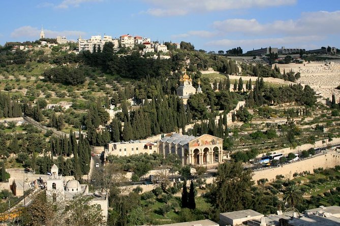 Jerusalem Old City from Tel Aviv - Mount Zion connects Christian and Jewish traditions