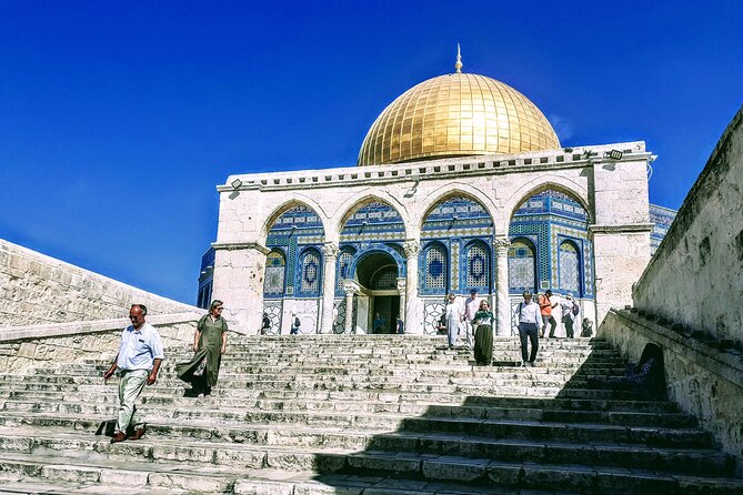Luxury Private Tour to Jerusalem from Tel Aviv - A rooftop lunch adds a welcome pause, at extra cost