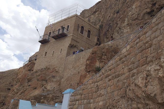 Mount of Temptation, Saint George Monestary, Saint Saba & Bethlehem One Day Tour - Passing through modern Bethlehem