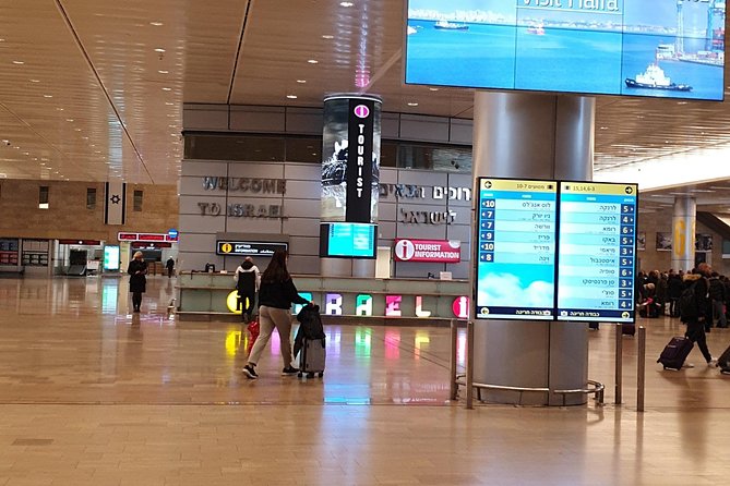 Package VIP Skip Line Services in BGN Airport with Transfer to Tel aviv Hotels - The strongest part of the service