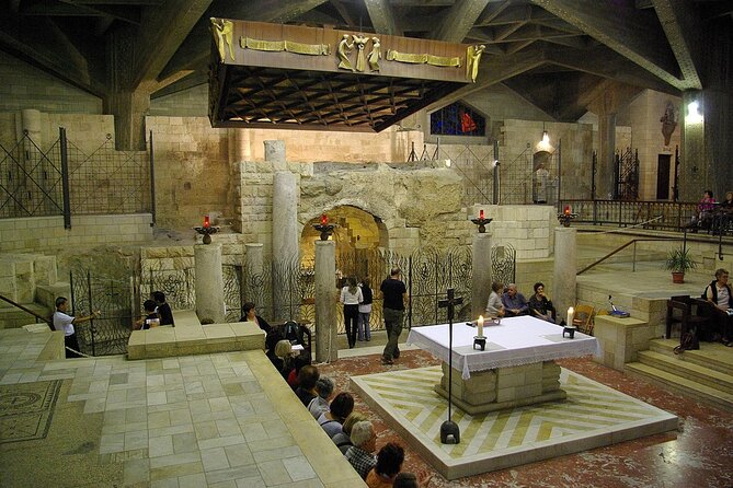 Private Excursion to Nazareth Tiberias and the Sea of Galilee - Tabgha and the feeding of the 5,000