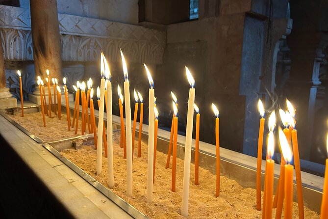 Private Full Day Tour to Bethlehem and Jerusalem From Tel Aviv - Crossing to Bethlehem and visiting the Church of the Nativity