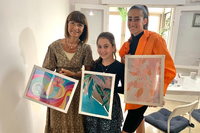 Private Silk Wall Hanging Painting Workshop in Jerusalem - Choosing a Design Before You Arrive