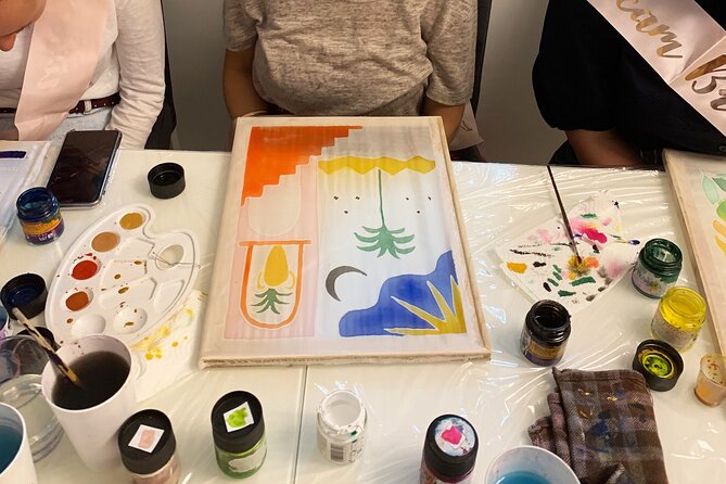 Private Silk Wall Hanging Painting Workshop in Jerusalem - The 90-Minute Session at Yiftakh Street 5
