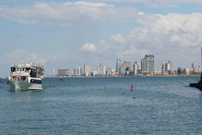 Tel Aviv; Jaffa Old City, Port & Shuk Hapishpishim Walking Tour - Jaffa Port, fishermen, and the Mediterranean view