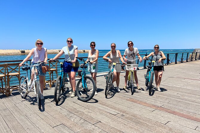 Tel Aviv & Jaffa Urban Bike Expedition - Jaffa Port: old stone beside the Mediterranean