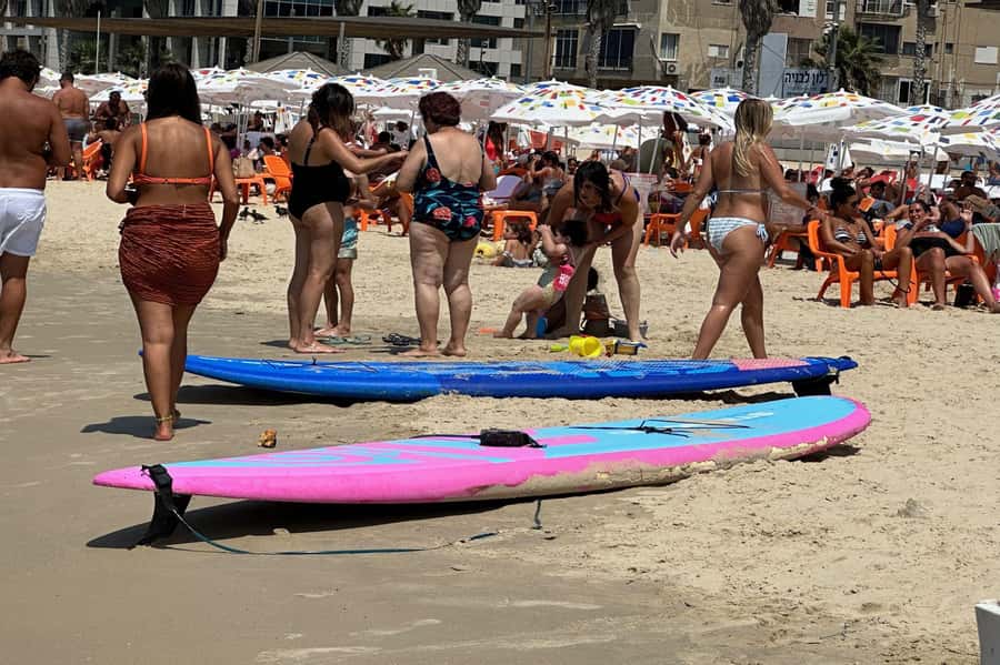 Tel Aviv: Professional Surfing Lessons at Beach Club TLV - Is $50 a fair price for one hour?