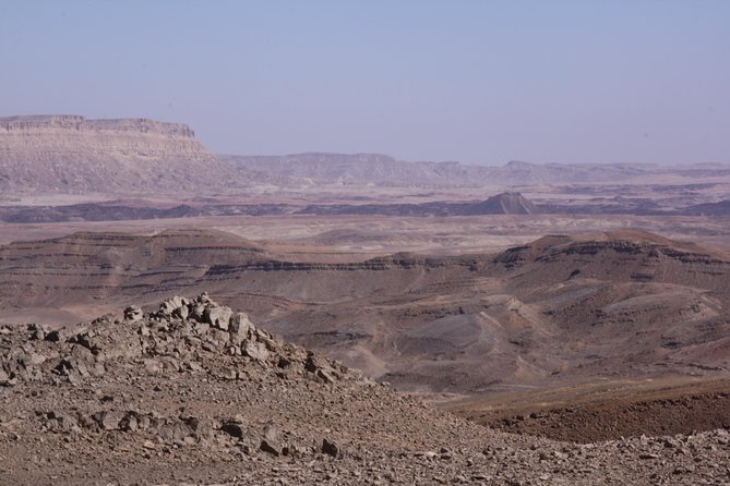 The Ramon Crater and rappelling package tour - an exciting combo tour. - Mount Gvanim for the wide-angle view