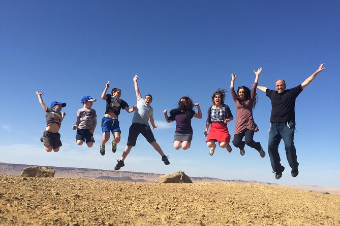 Two hour guided jeep tour in to and around the Ramon crater - Key points at a glance
