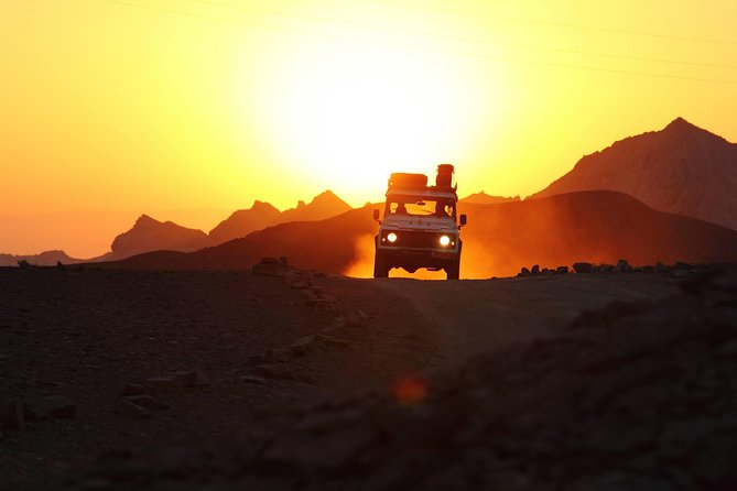 Two hour guided jeep tour in to and around the Ramon crater - Getting below the rim of Ramon Crater